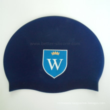 Logo Printed Silicone Swimming Cap